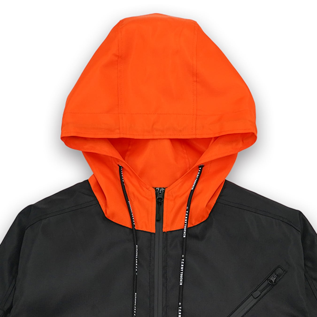 T.C.R WATERPROOF VENTURE JACKET - BLACK / ORANGE