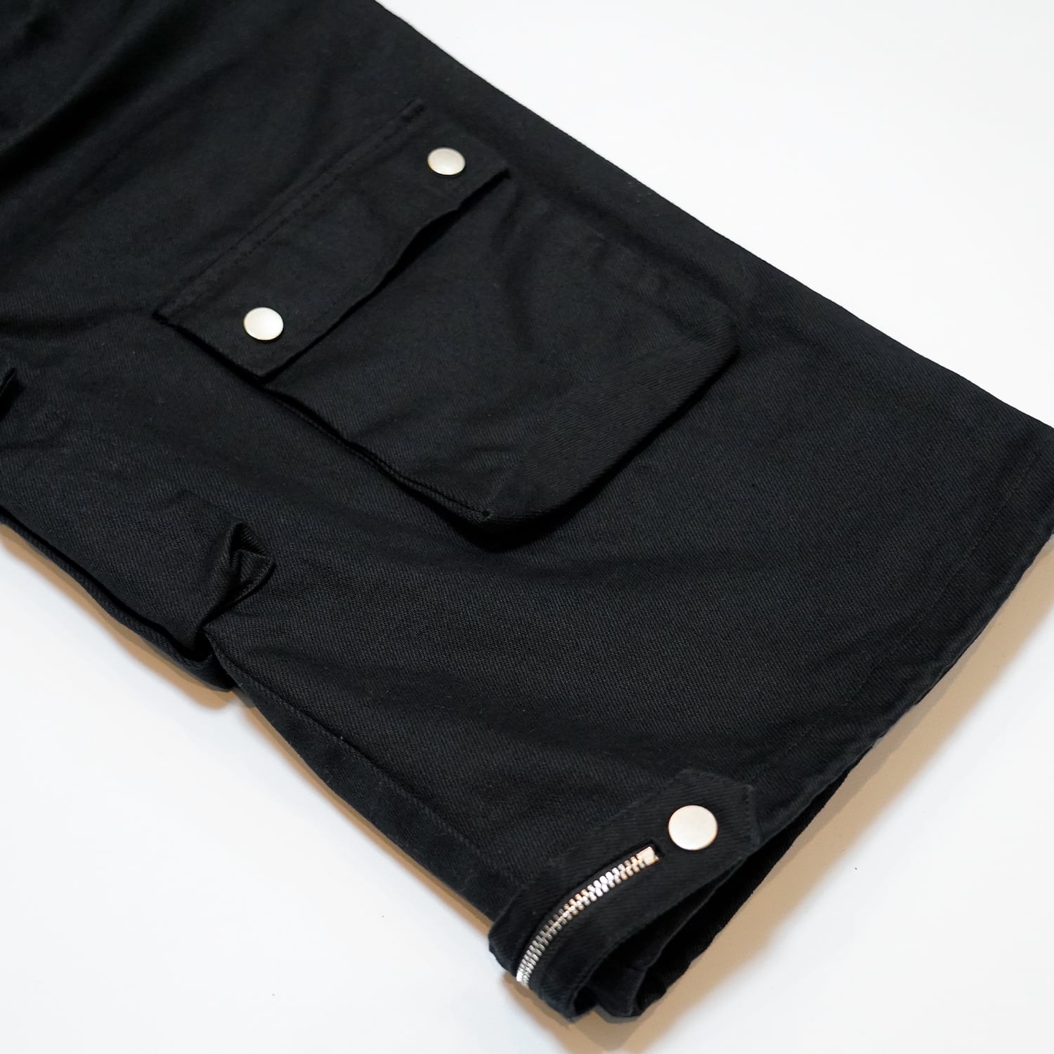 T.C.R NUOVA VISIONE BAGGY CARGO PANTS - BLACK