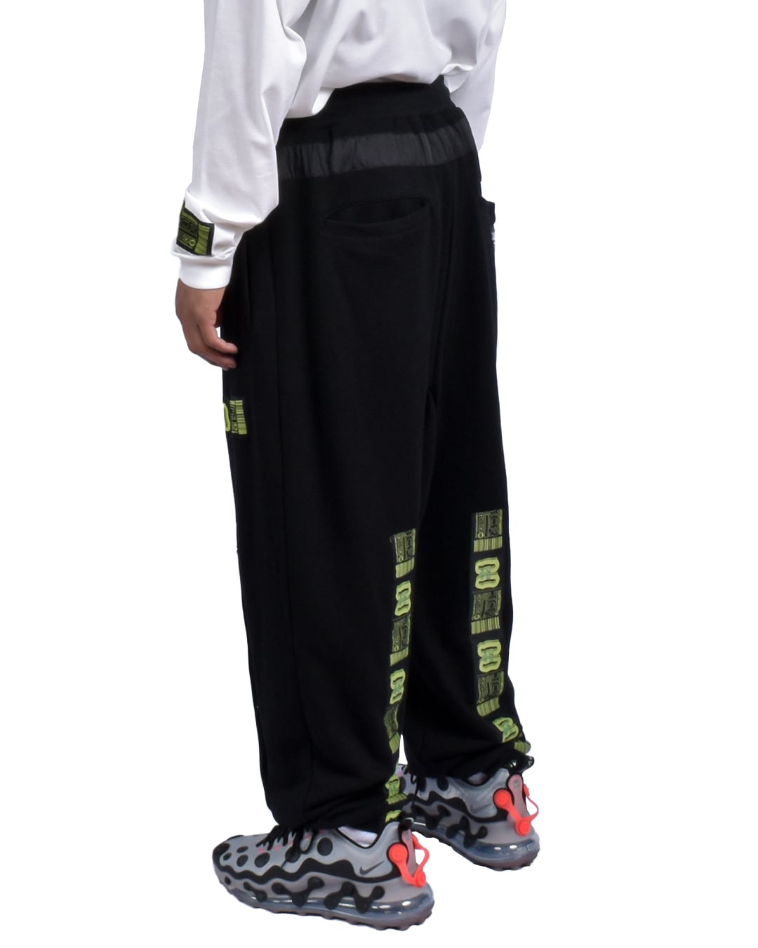 T.C.R ESSENTIAL TECH JOGGER V3 - BLACK/BLUE GREEN