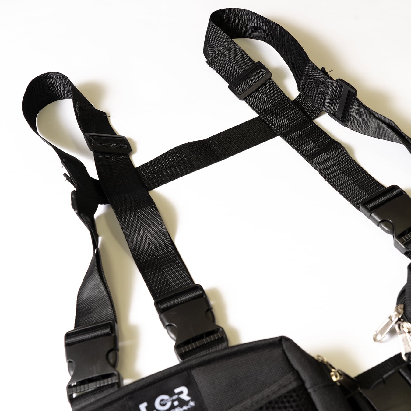 TCR-TEX TACTICAL VEST BAG - BLACK