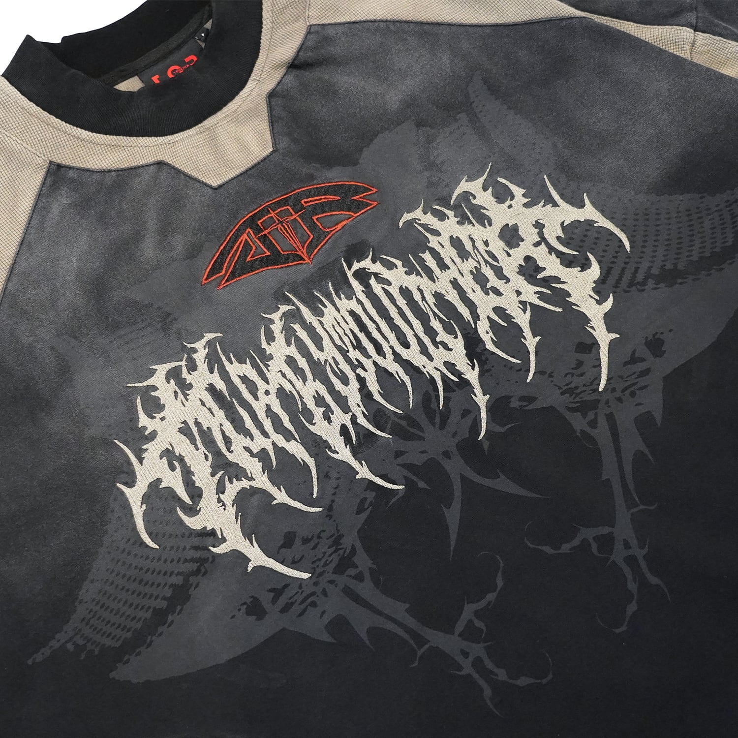T.C.R MOTO XROSS L/S TEE - BLACK