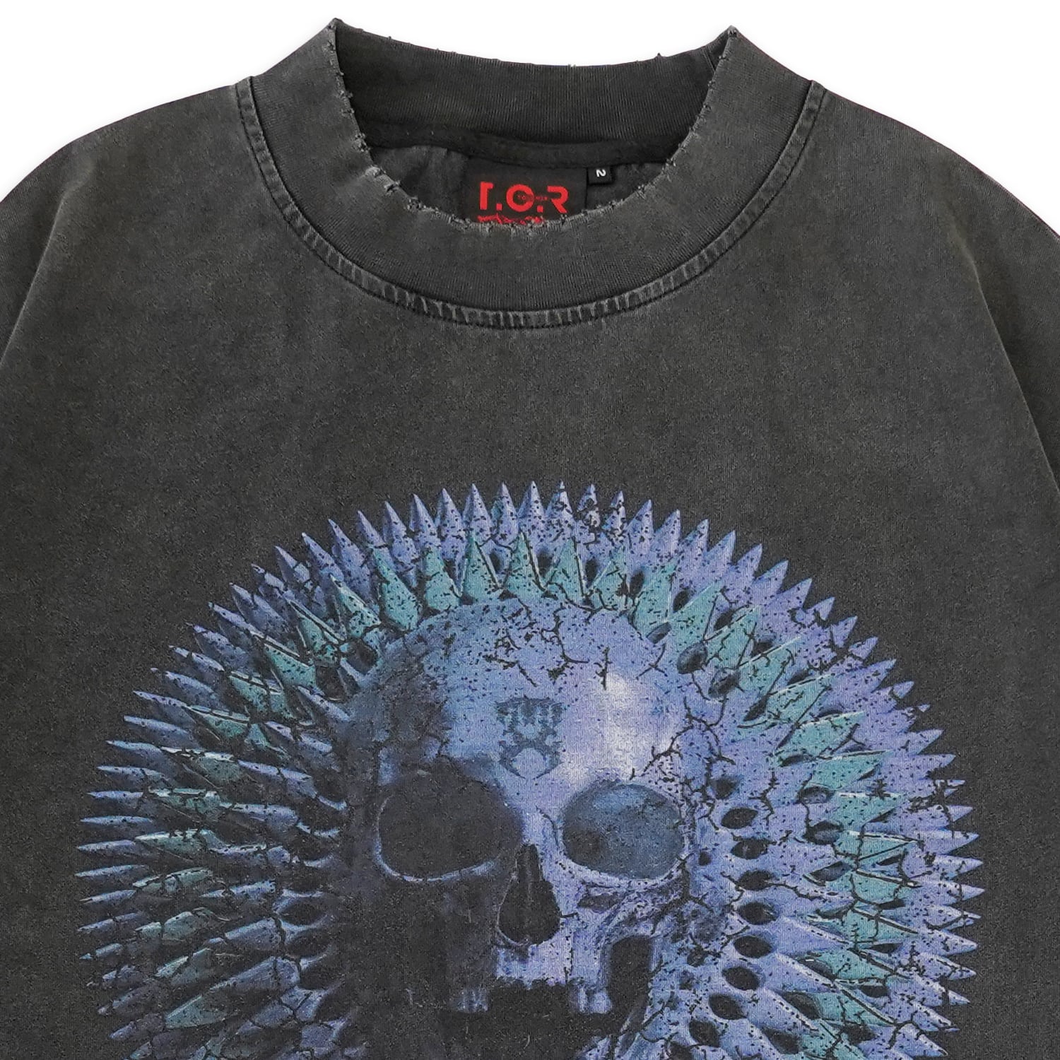 T.C.R FEARLESS MIND LAYERED L/S TEE - GRAY