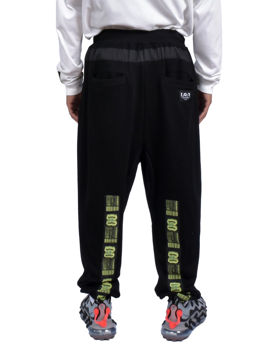 T.C.R ESSENTIAL TECH JOGGER V3 - BLACK/BLUE GREEN