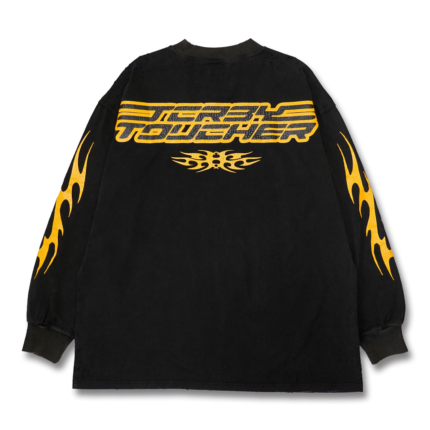 T.C.R FIRE BLADE L/S TEE - BLACK