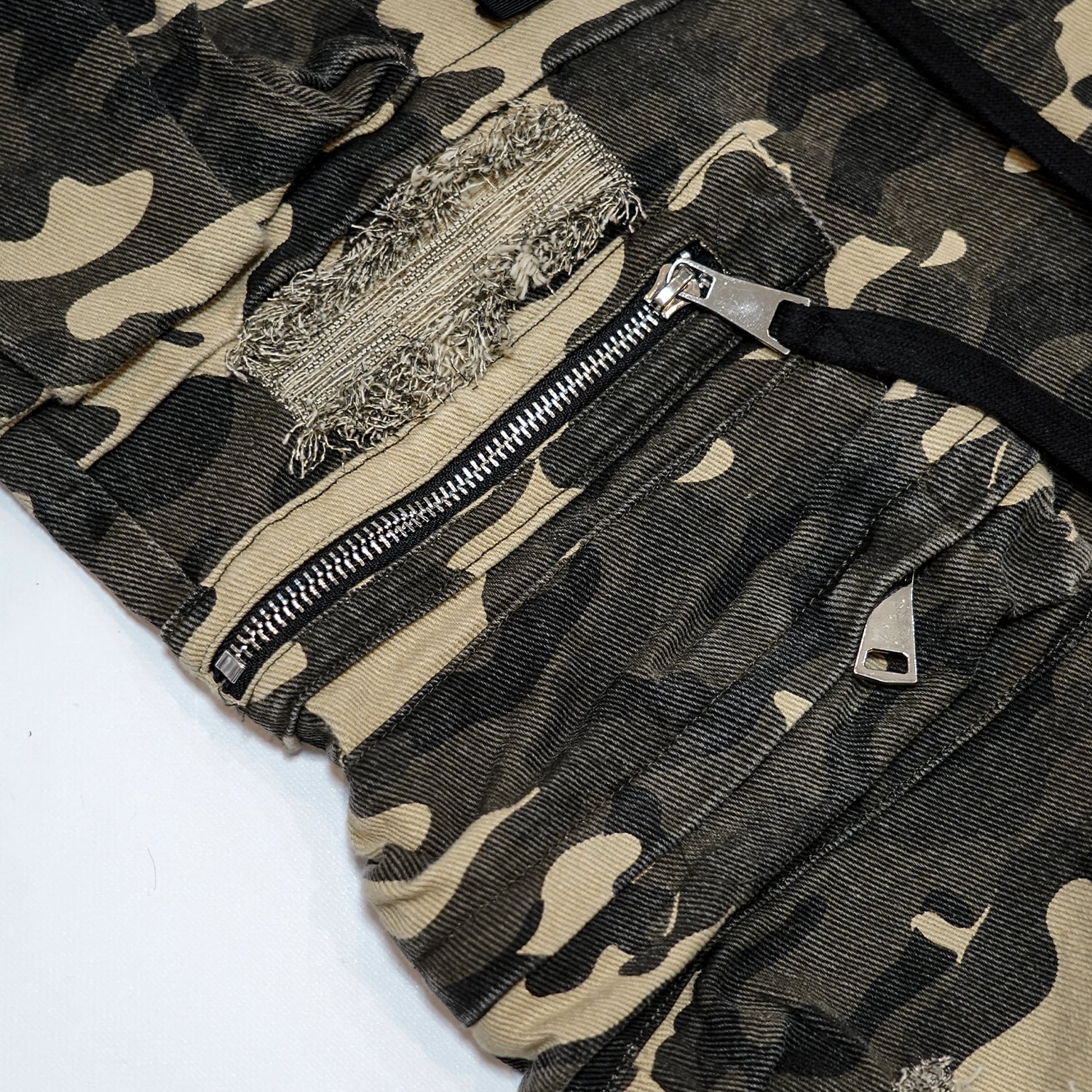 T.C.R NUOVA VISIONE BAGGY CARGO PANTS - CAMO