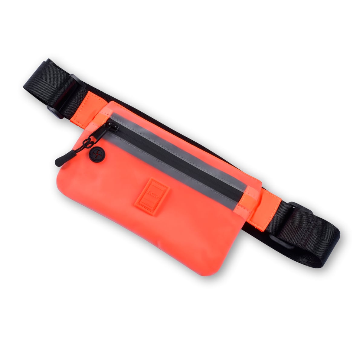 PVC MINI SHOULDER BAG - ORANGE