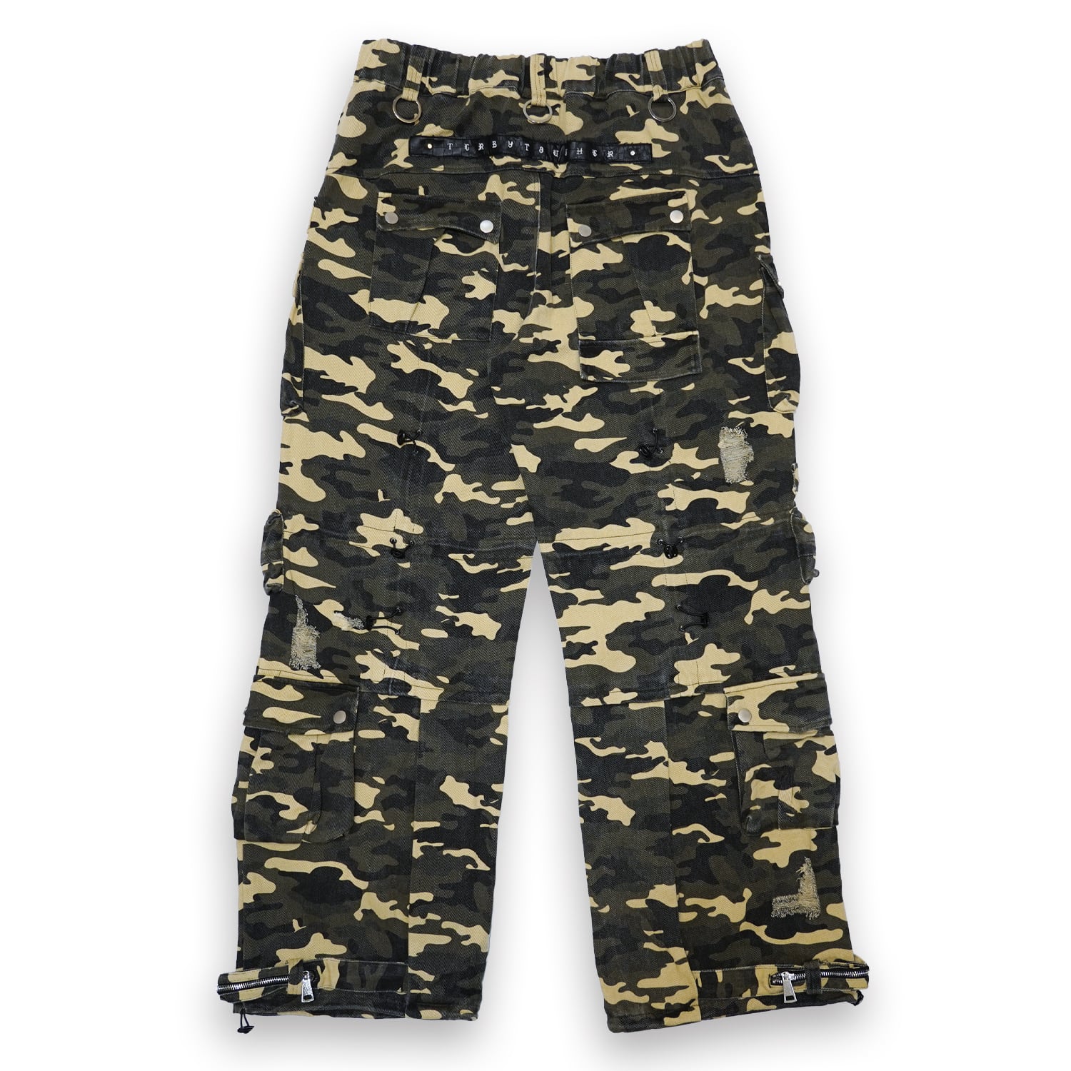 T.C.R NUOVA VISIONE BAGGY CARGO PANTS - CAMO