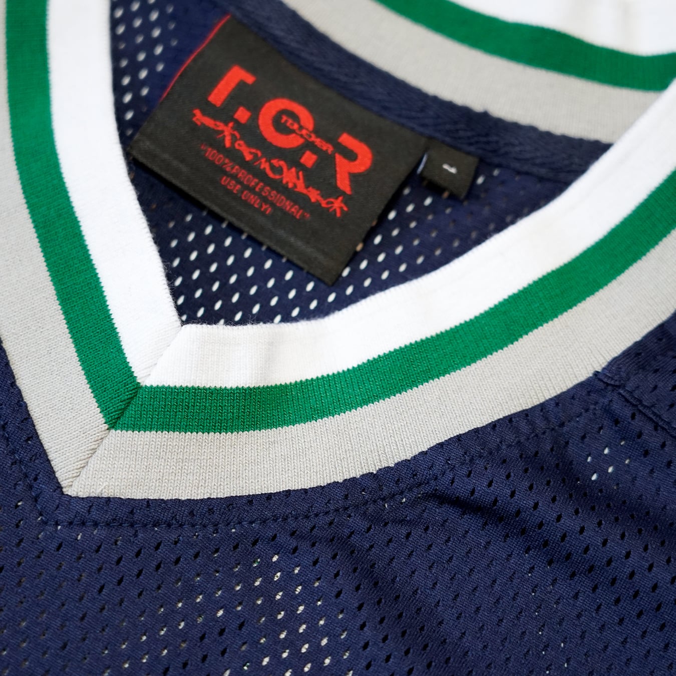 T.C.R NADIE ME PUEDE PARAR HOCKEY MESH SHIRTS - NAVY