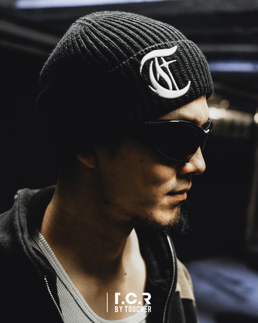 T.C.R MIND BLOWING BEANIE CAP - BLACK