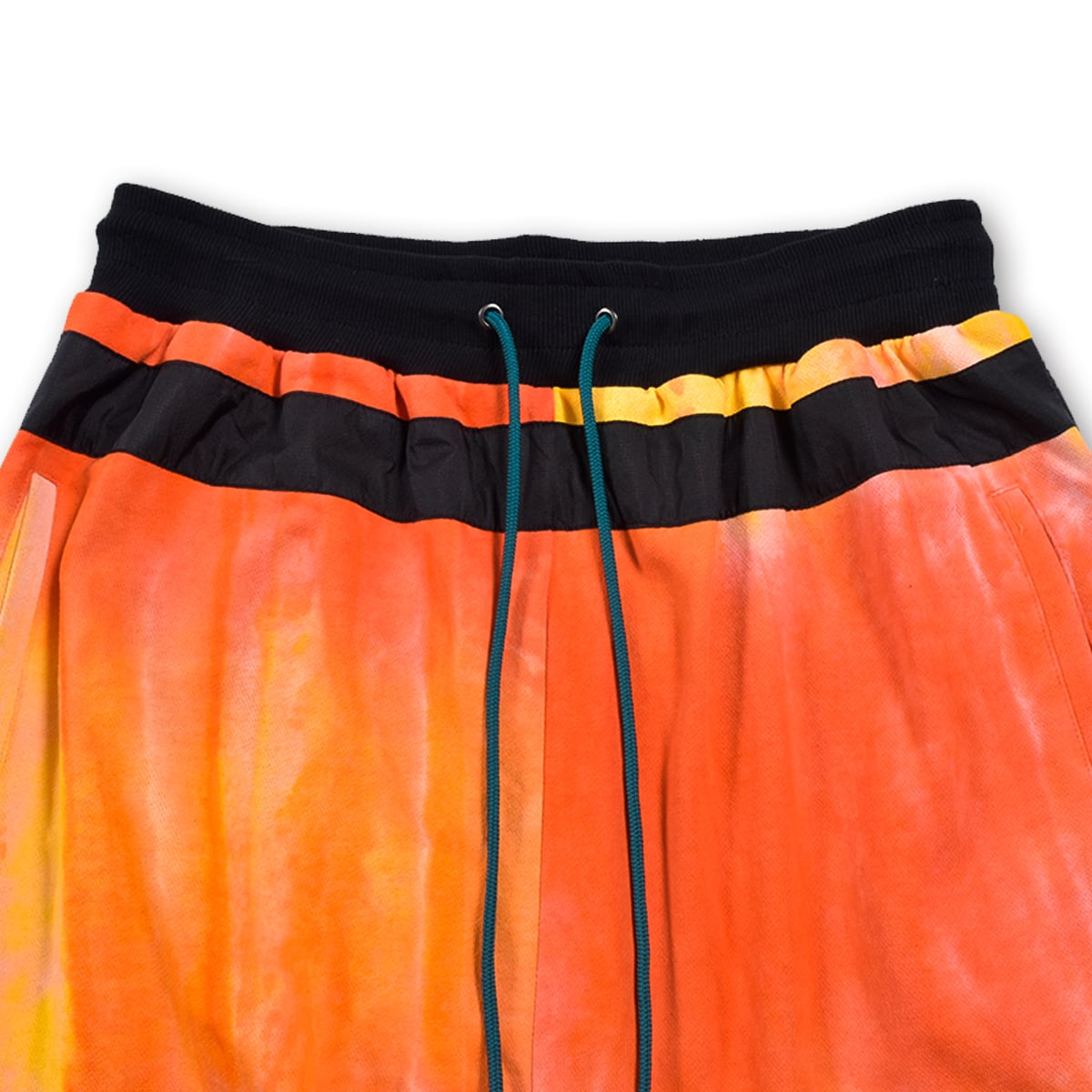TCR ESSENTIAL TECH TIE DYE JOGGER  - ORANGE/BLACK