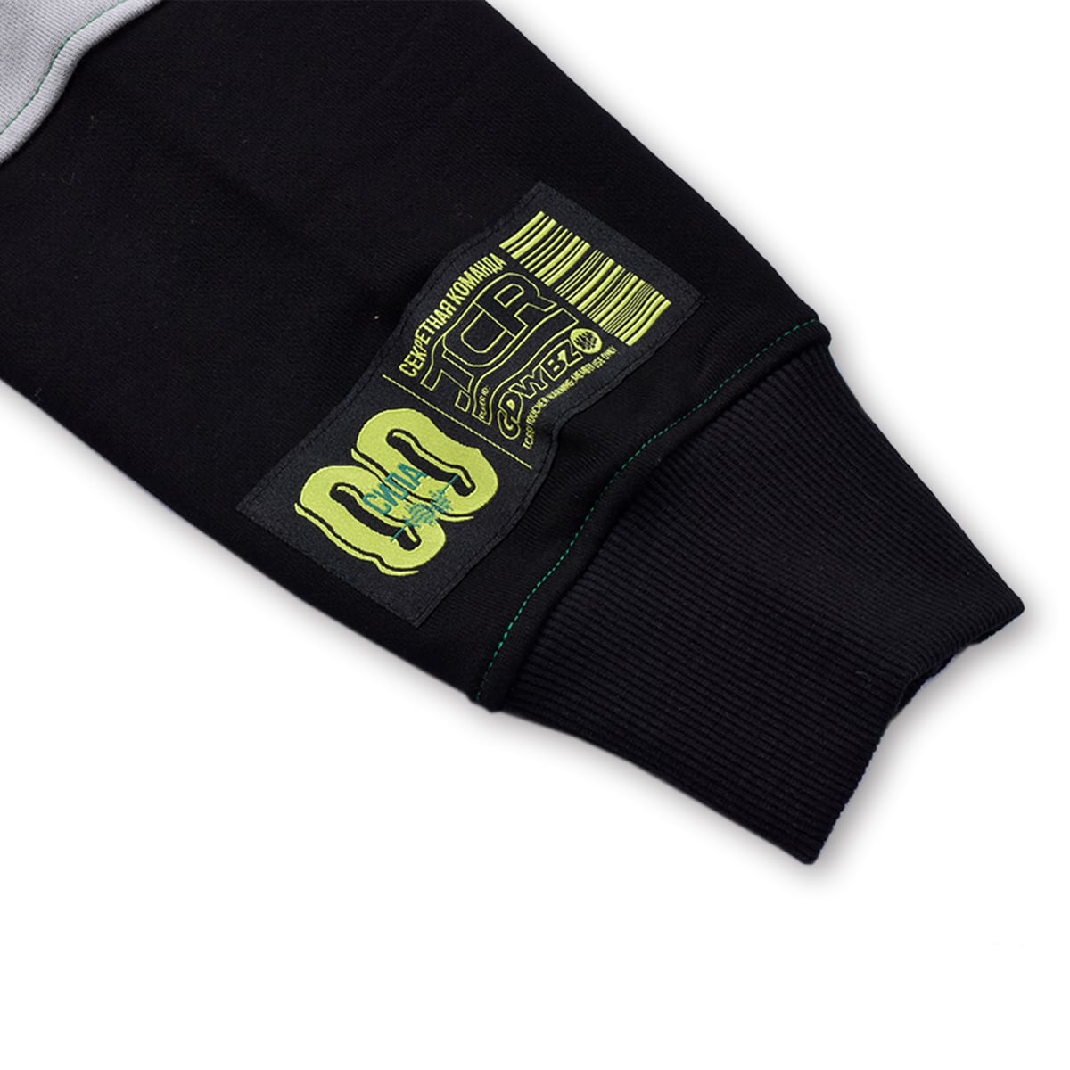 TCR ESSENTIAL TECH HOODIE  - GRAY/BLACK