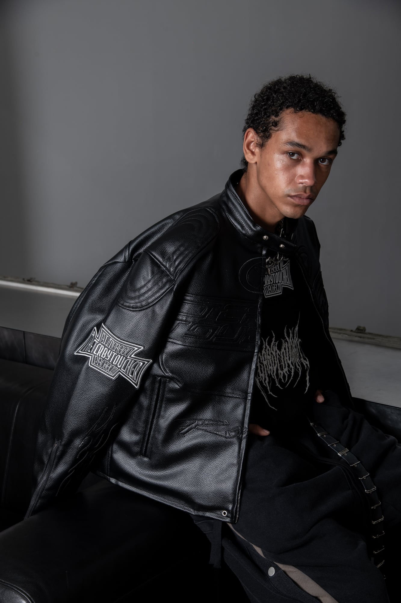 T.C.R UNITY MOTO JACKET - BLACK