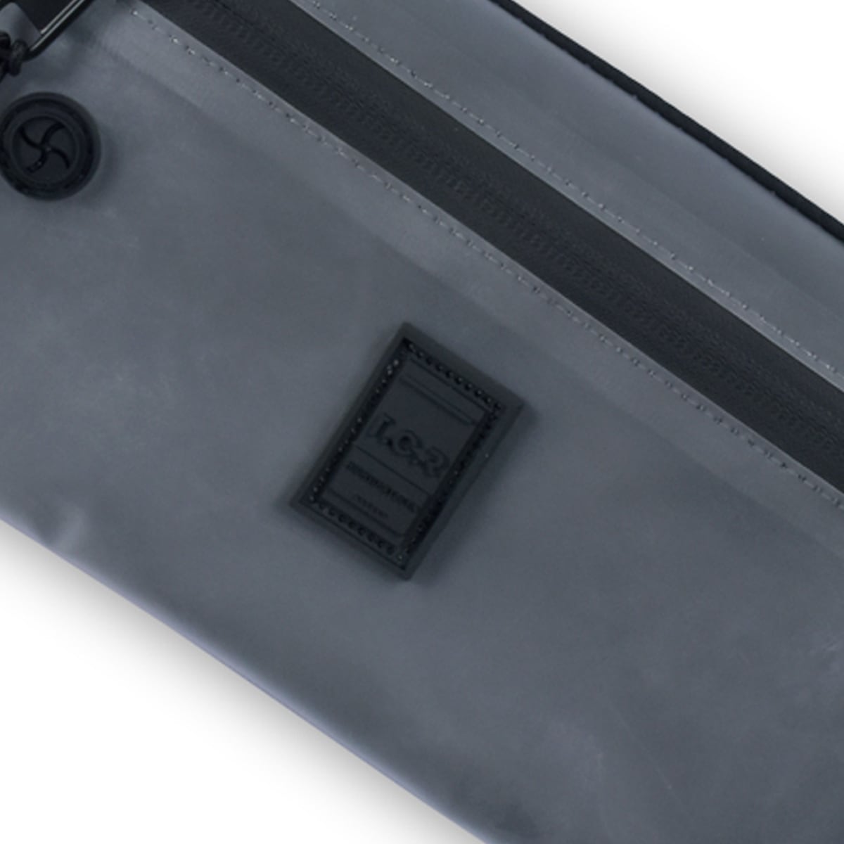 PVC MINI SHOULDER BAG - BLACK