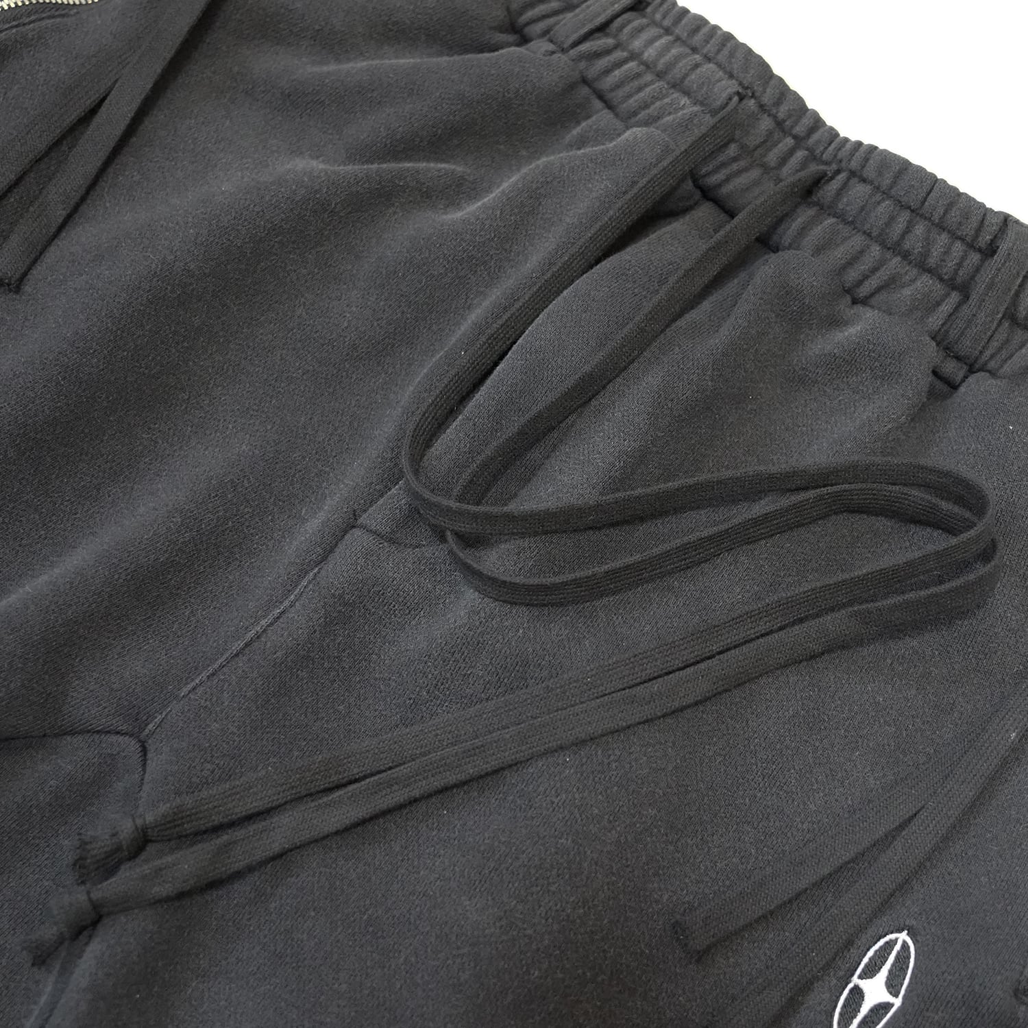 T.C.R DARK RIDER BAGGY SNAP JOGGER - BLACK