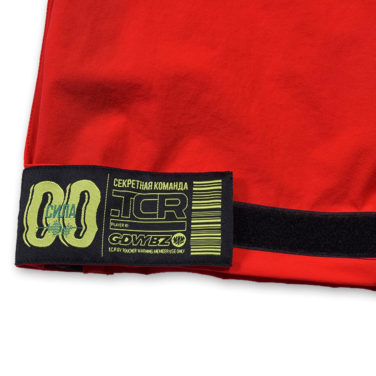 T.C.R EQUIPMENT SHELL JOGGER V3 - RED/BLACK