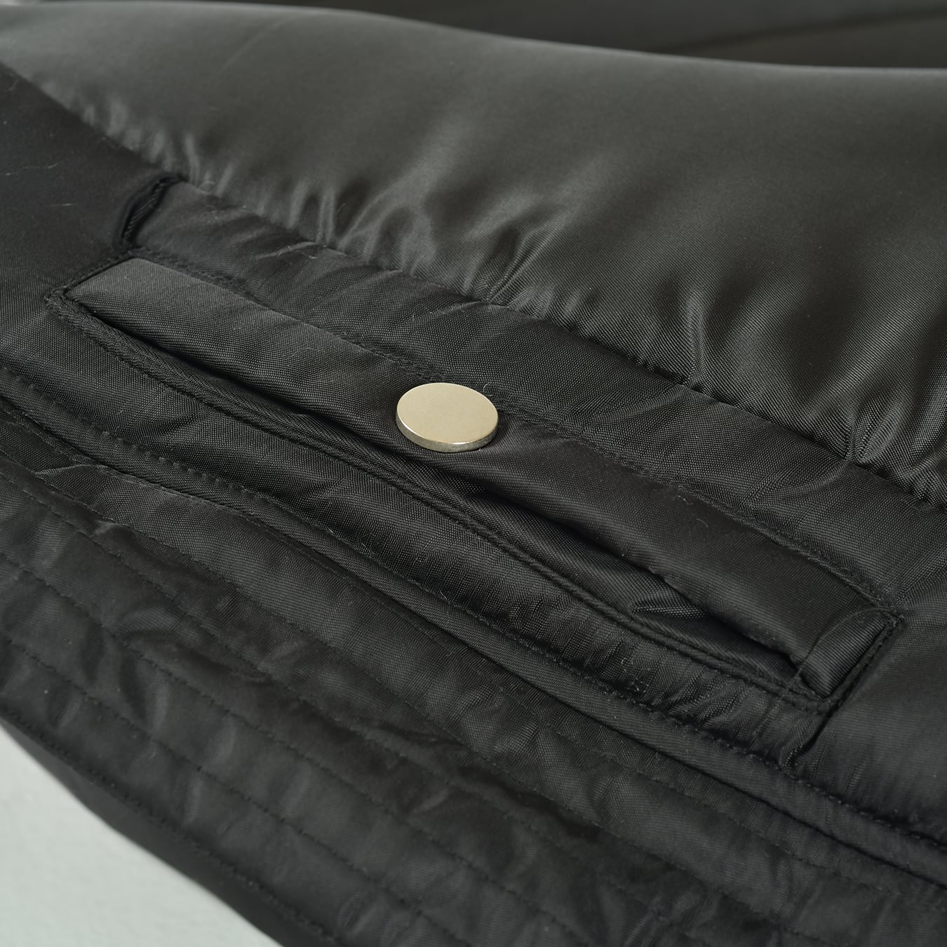 T.C.R MA-1 PADDED BOMBER JACKET - BLACK