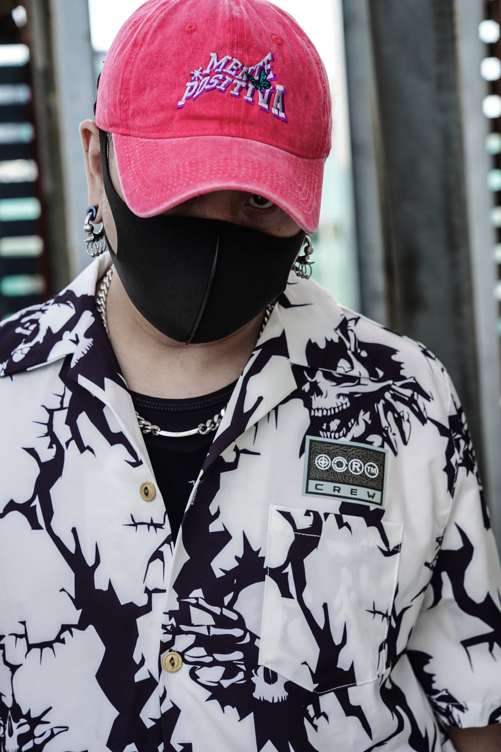 T.C.R MENTE POSITIVA WASHED LOW CAP - RED