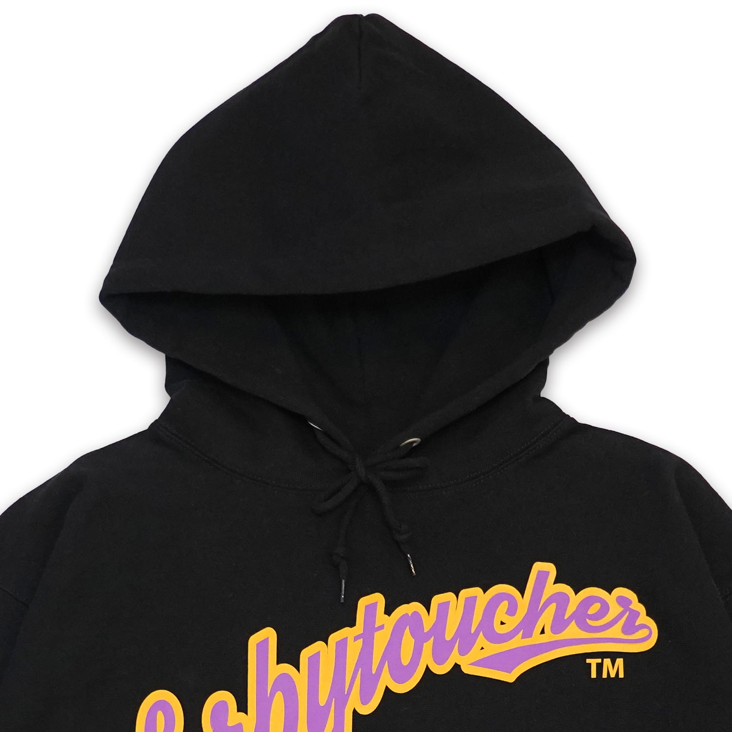 T.C.R CREW  PULLOVER HEAVY OUNCE HOODIE - BLACK