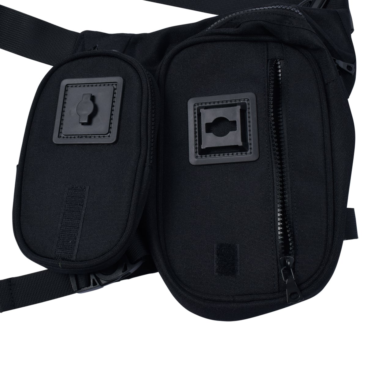 COMBINABLE MINI SHOULDER BAG - BLACK