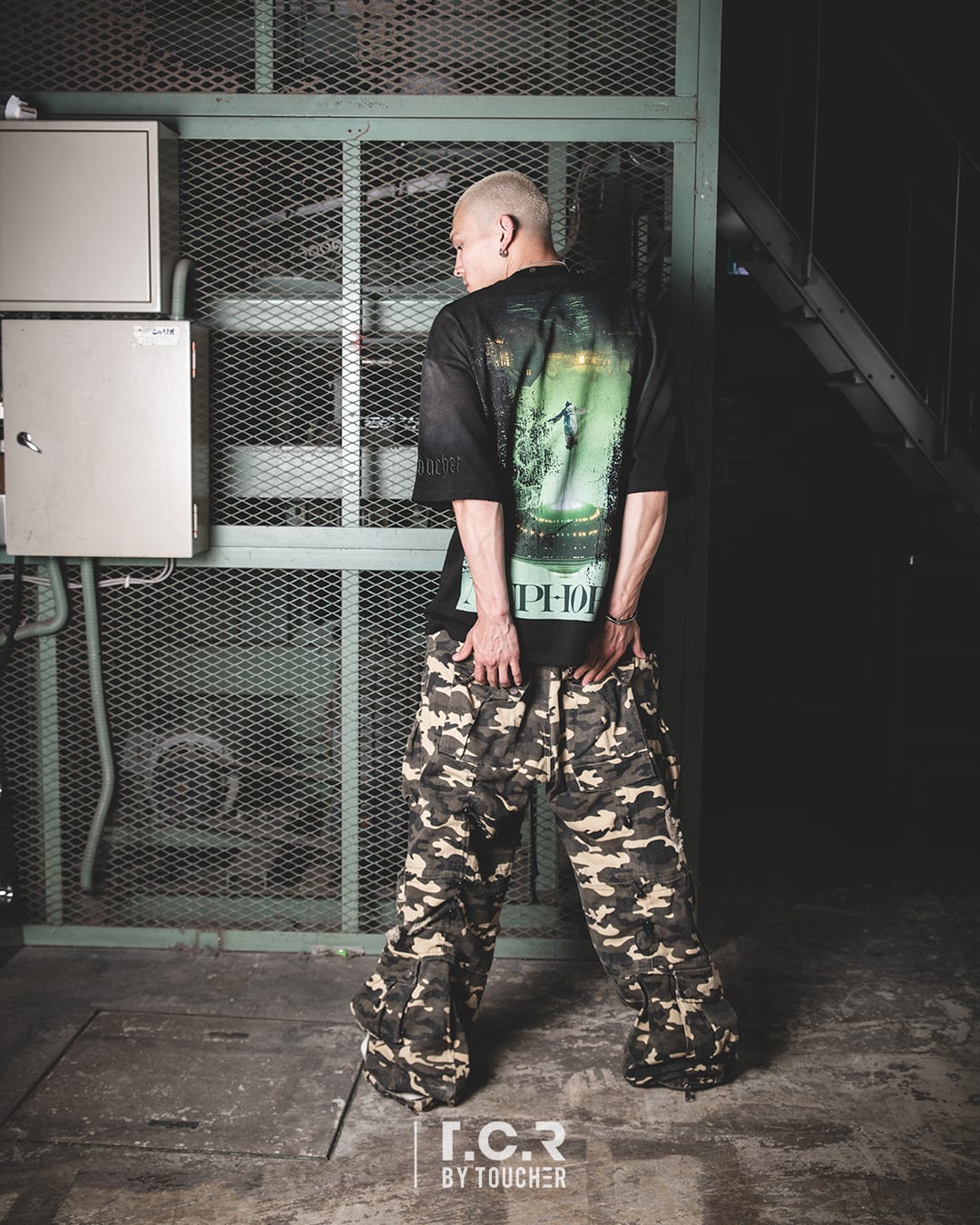 T.C.R NUPHORIA S/S TEE - BLACK