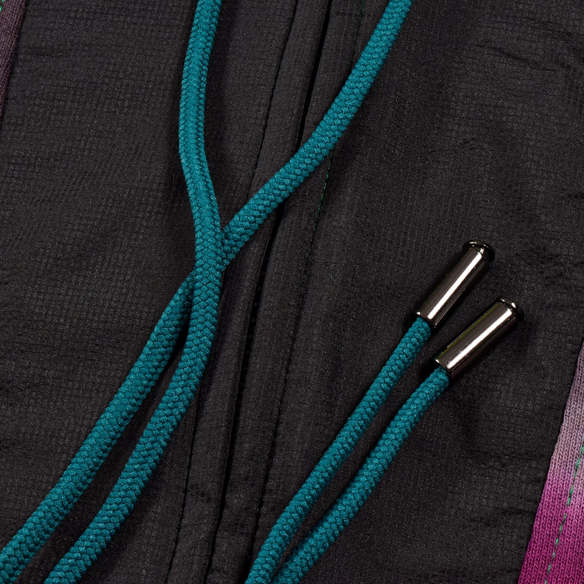 TCR ESSENTIAL TECH TIE DYE HOODIE  - PURPLE/BLACK