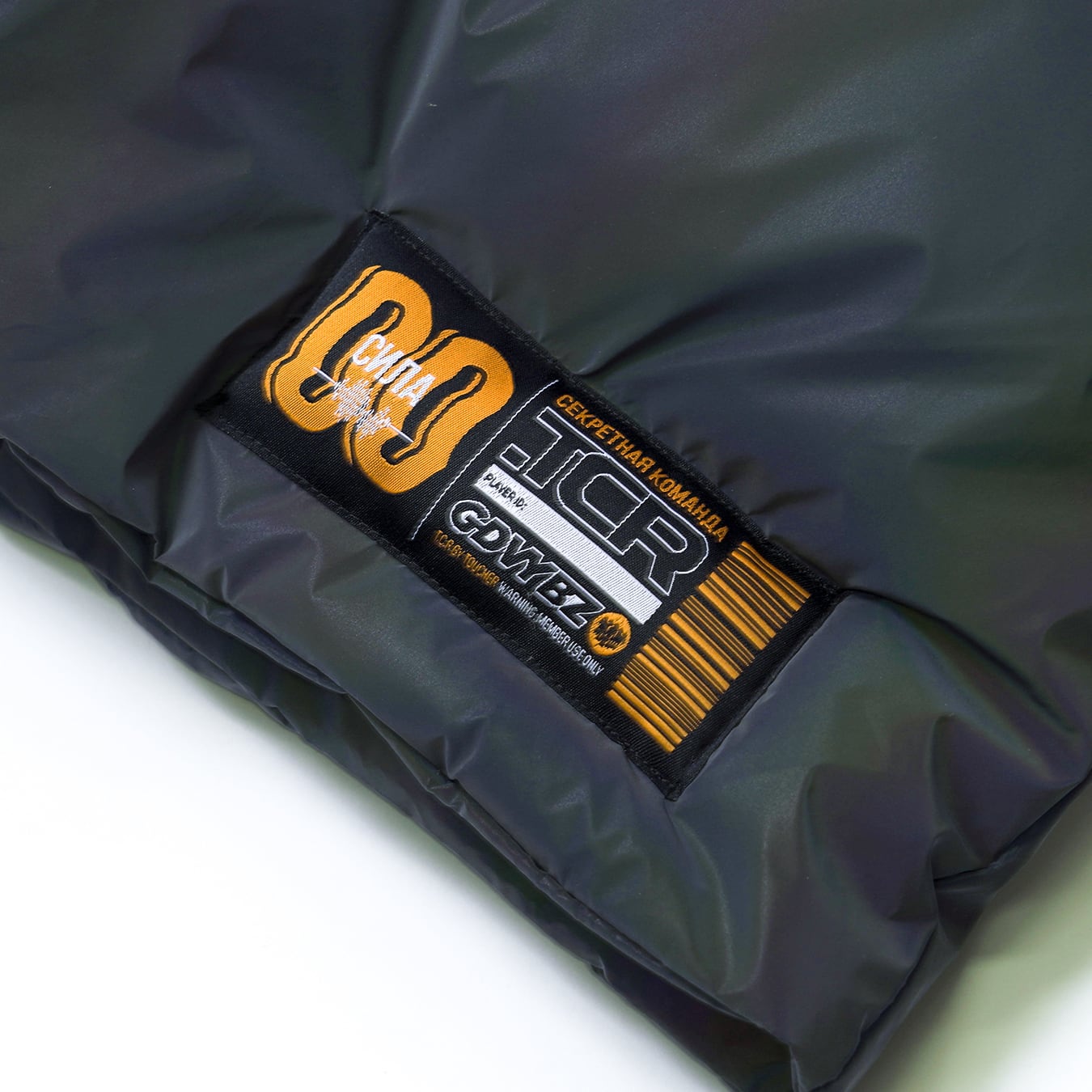REFLECTIVE PUFFER JACKET - GRAY