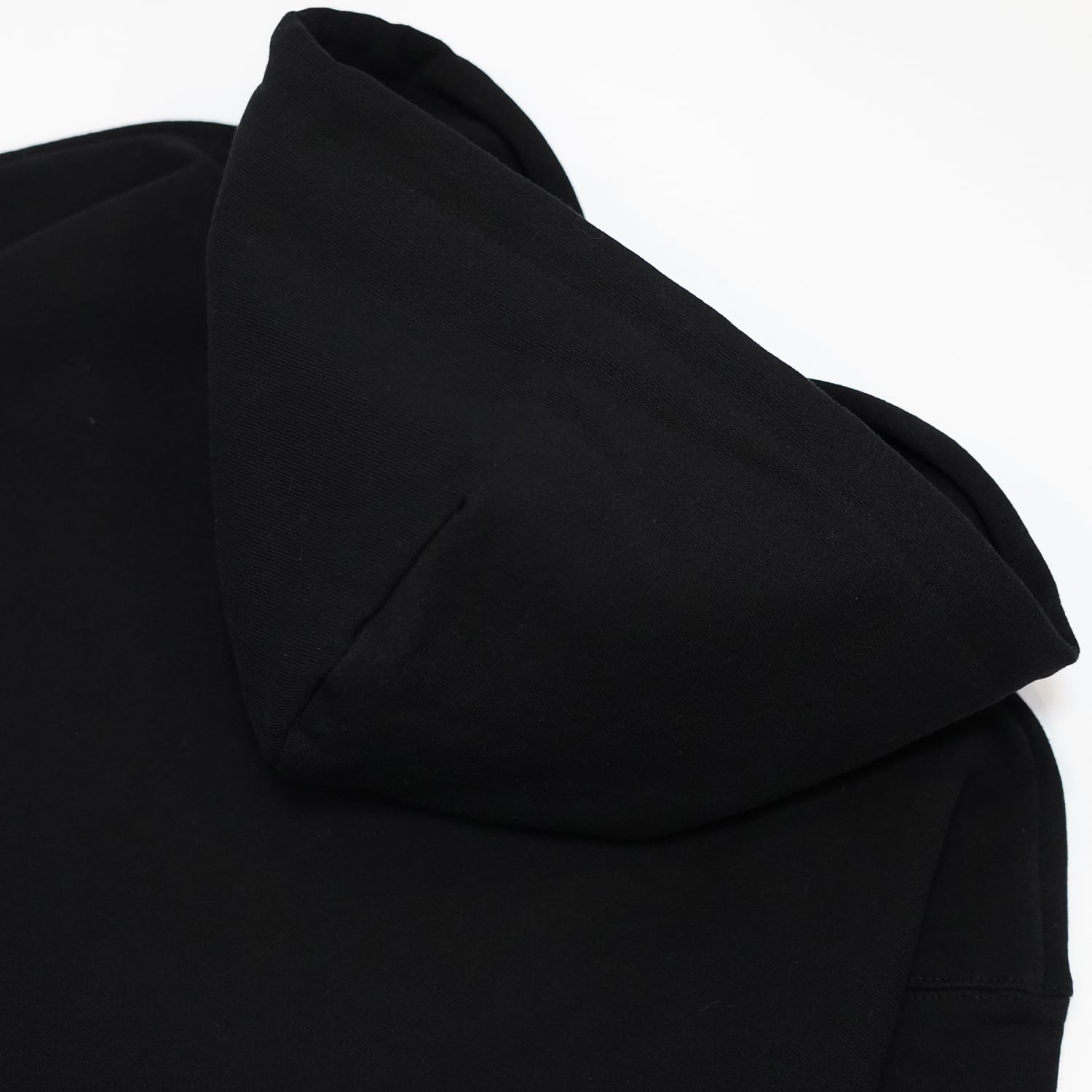 T.C.R CREW  PULLOVER HEAVY OUNCE HOODIE - BLACK