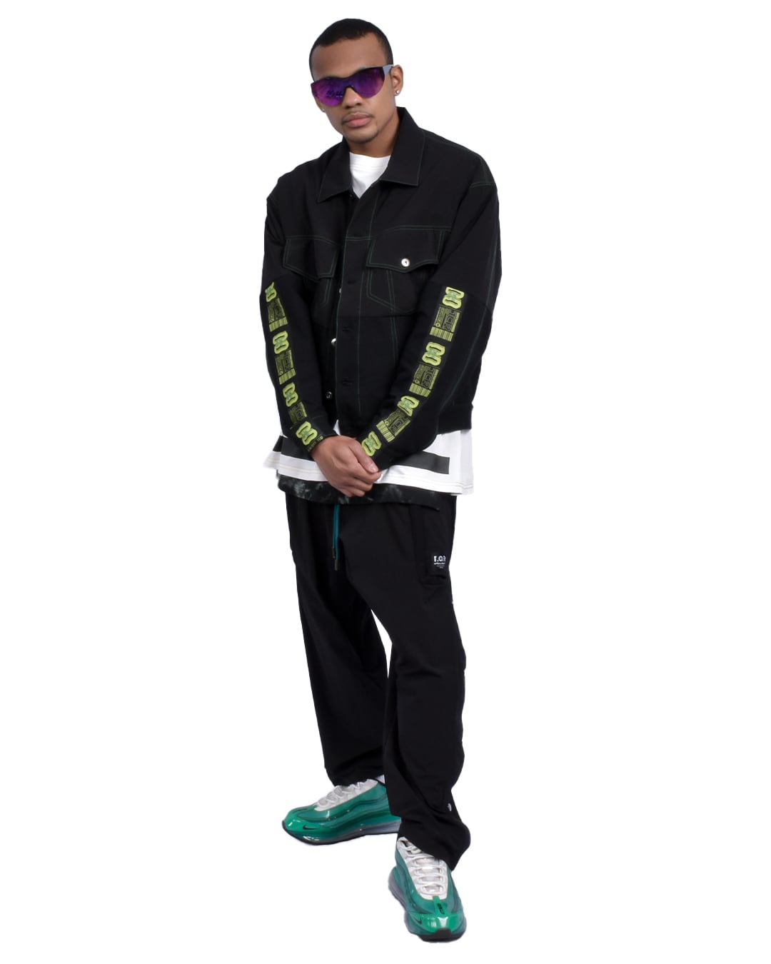T.C.R EQUIPMENT TRUCKER JACKET V2 - BLACK