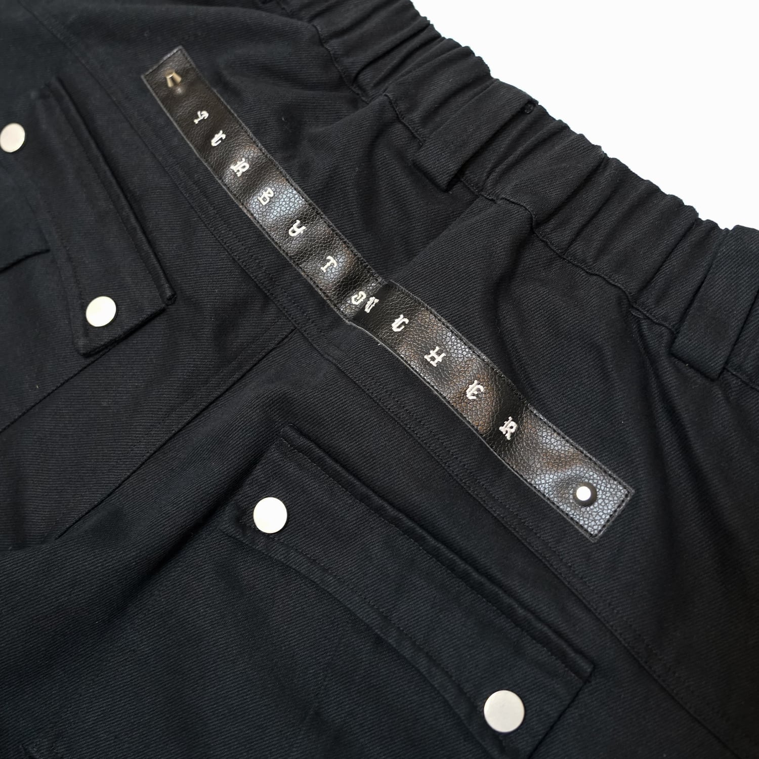 T.C.R NUOVA VISIONE BAGGY CARGO PANTS - BLACK