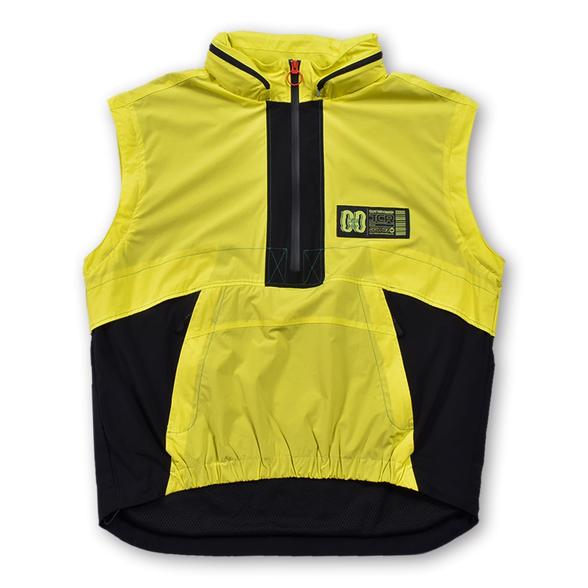 T.C.R TRICLIMATE 2WAY SHELL ANORAK V2 - YELLOW/BLACK
