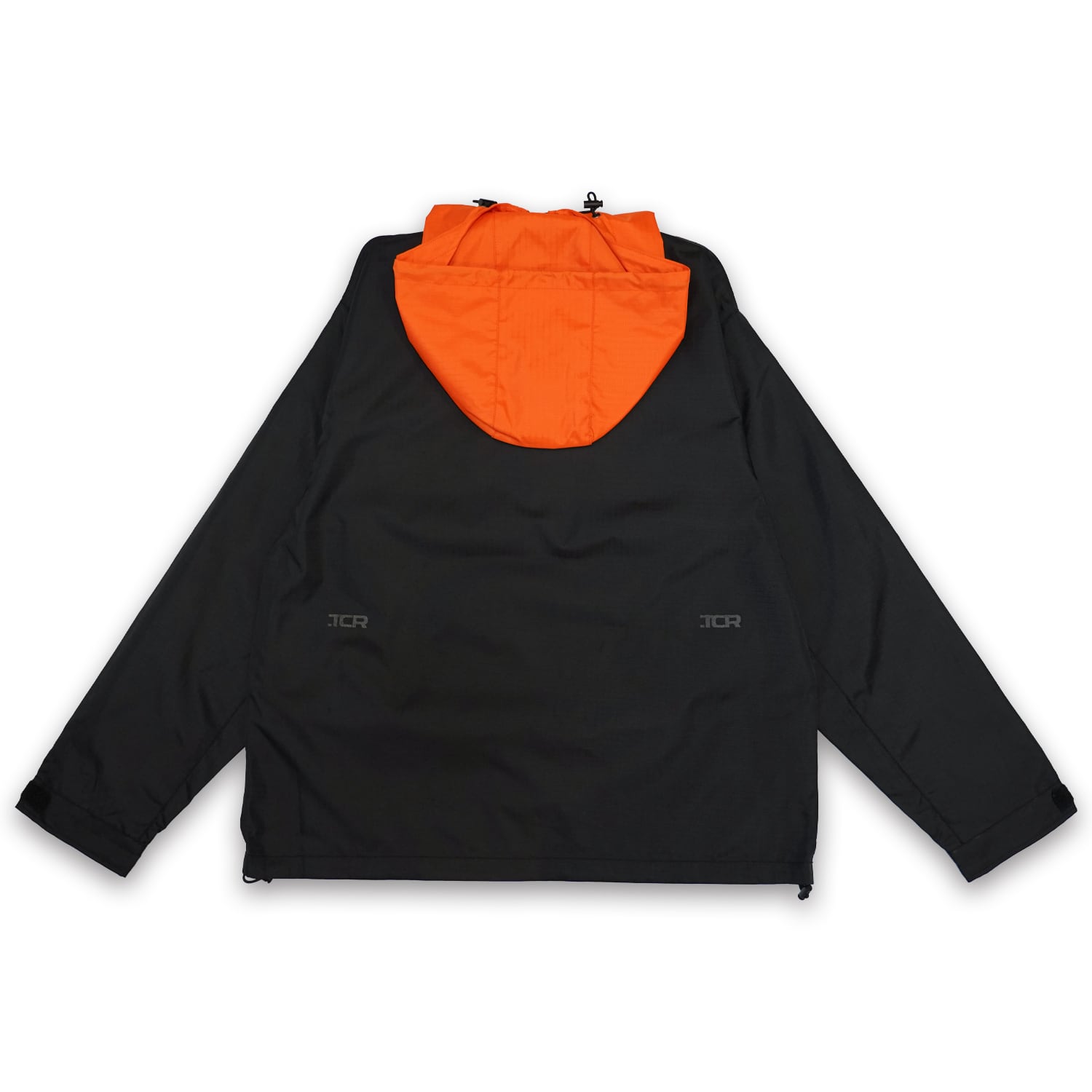 T.C.R WATERPROOF ANORAK VENTURE JACKET - BLACK / ORANGE