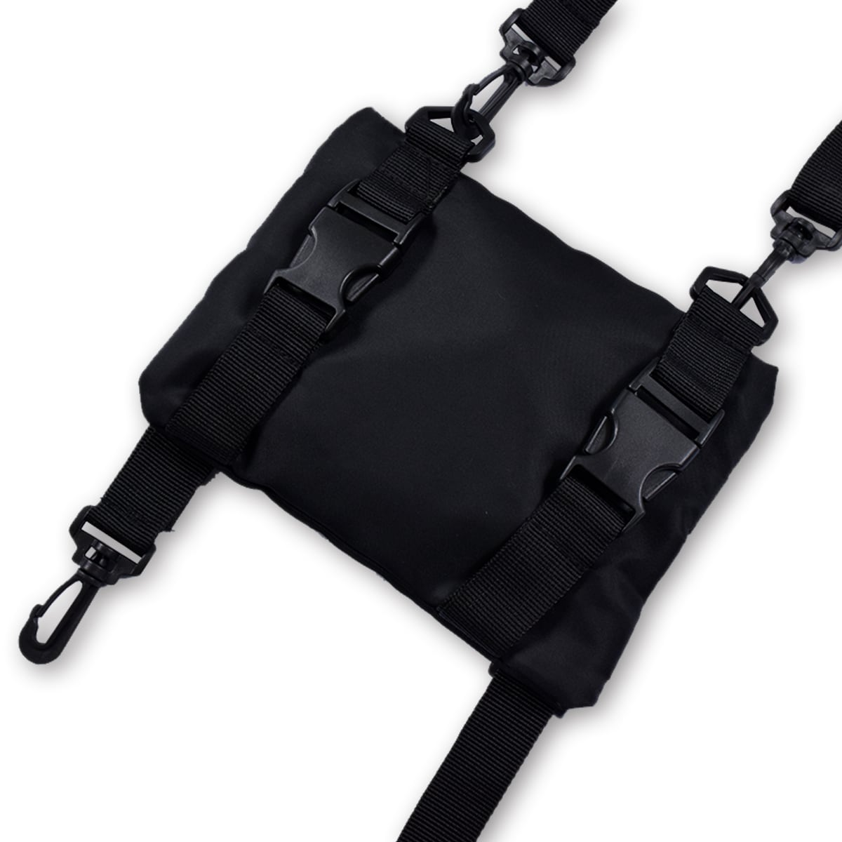 2WAY MINI SHOULDER BAG - BLACK