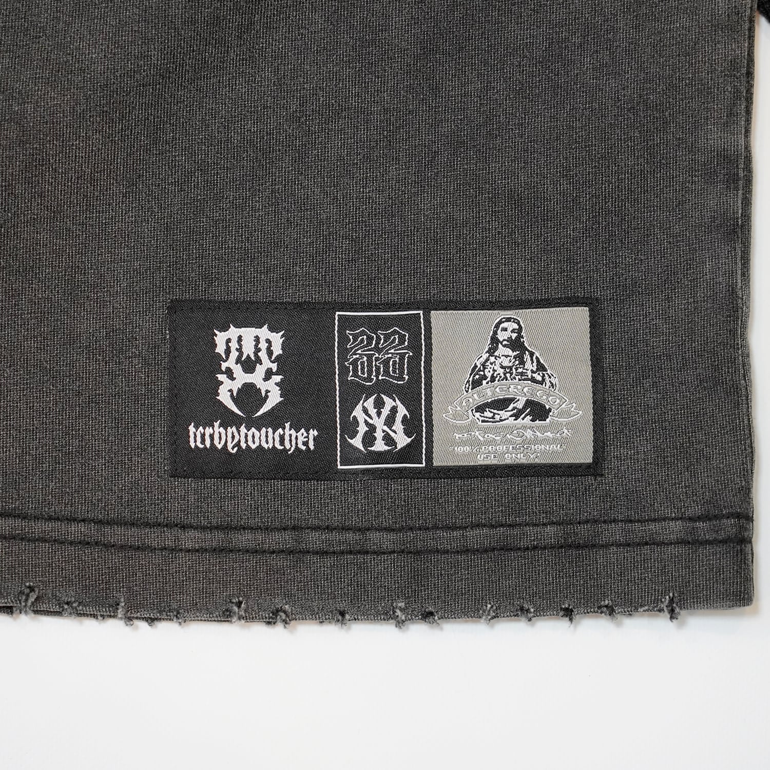 T.C.R FEARLESS MIND LAYERED L/S TEE - GRAY