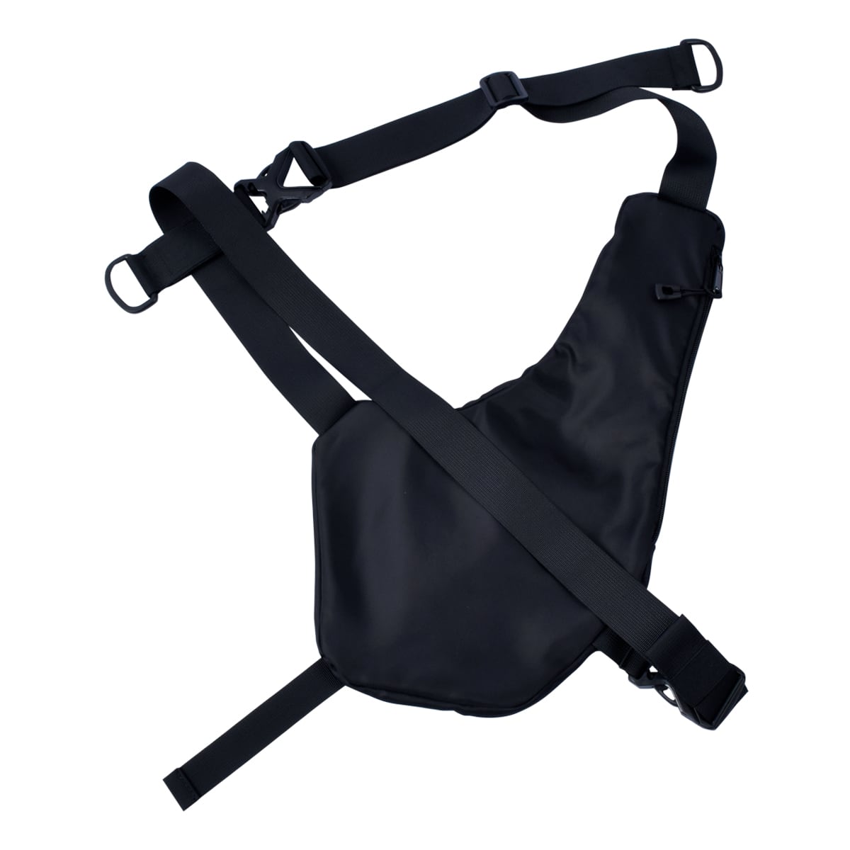 HARNESS BELT BODY BAG - BLACK