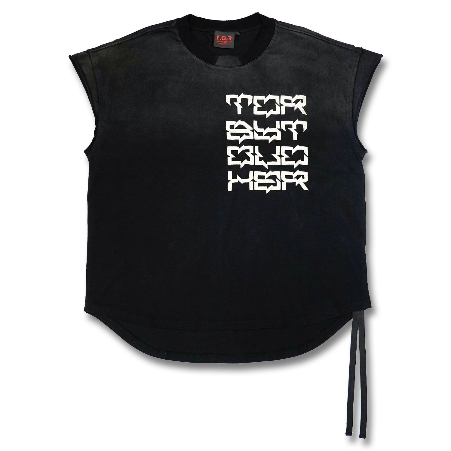 T.C.R RELAPSE FADE WASHED S/S TEE - BLACK