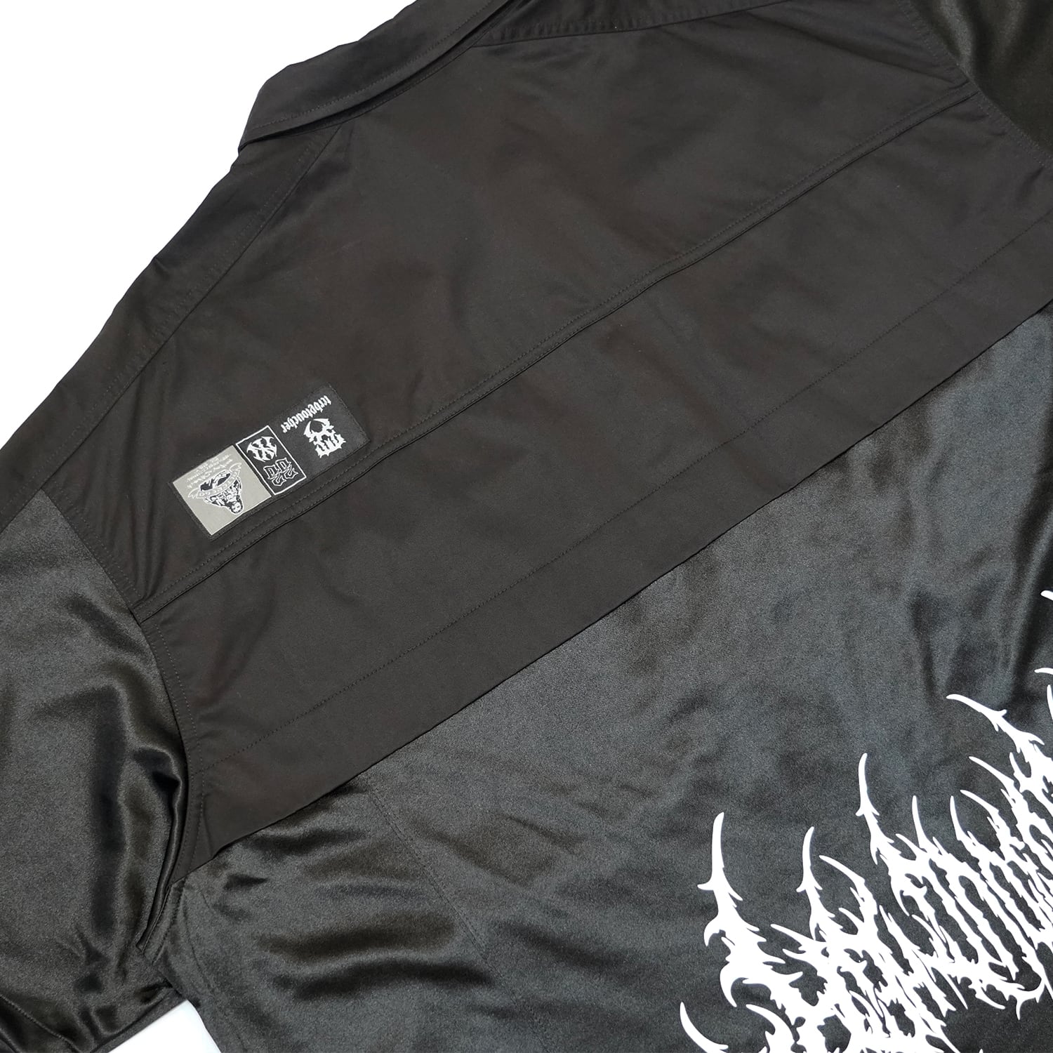 T.C.R NIGHT RAVER RECONSTRUCTION SHIRTS - BLACK