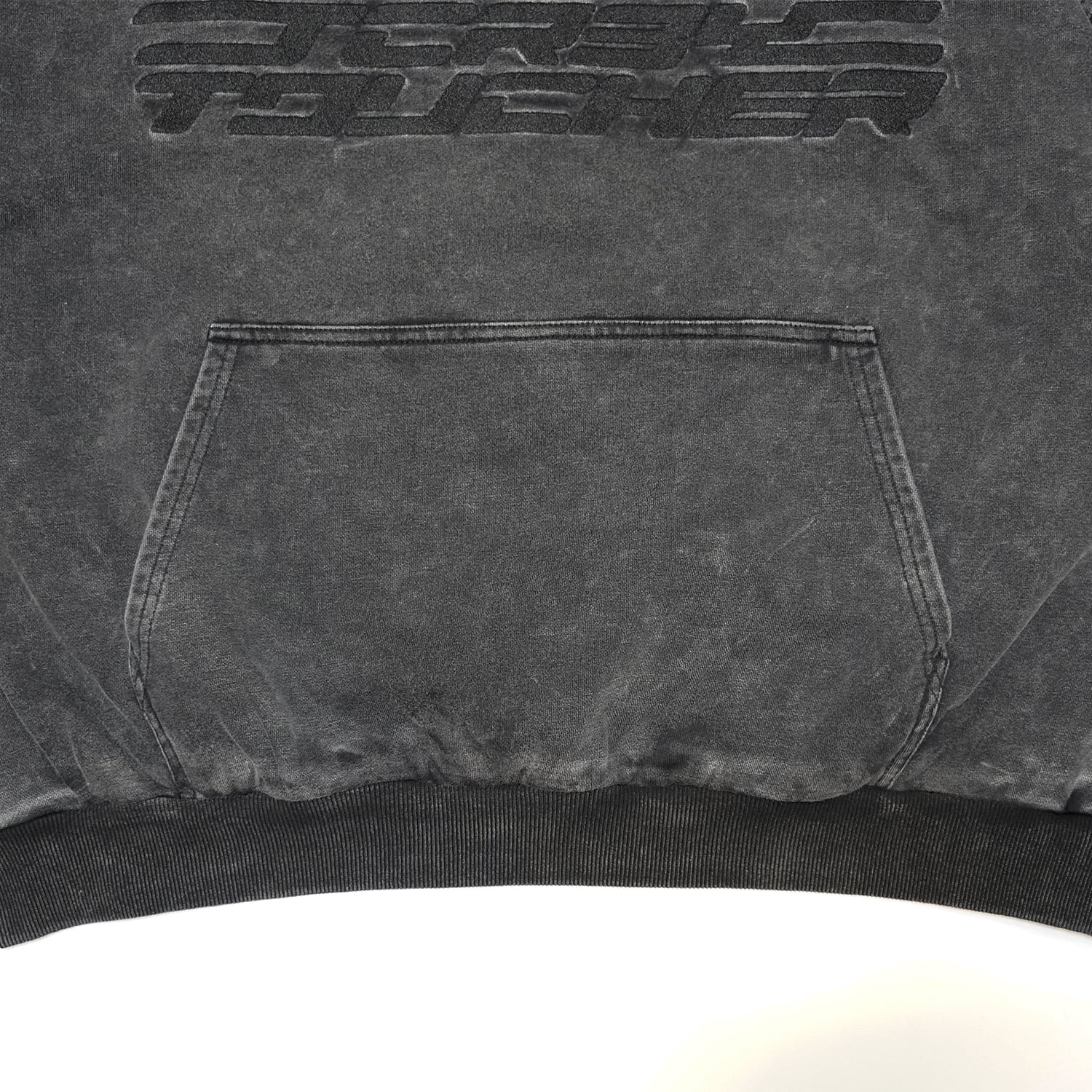 T.C.R RACING HYBRID CREWNECK SWEATSHIRTS - BLACK