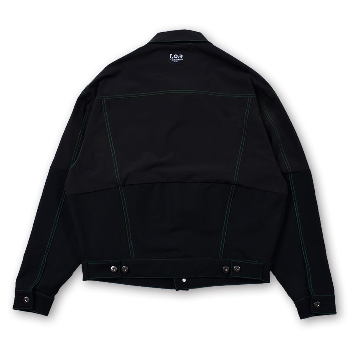 T.C.R EQUIPMENT TRUCKER JACKET V2 - BLACK